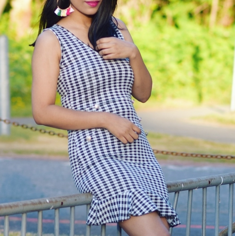 Gingham dress